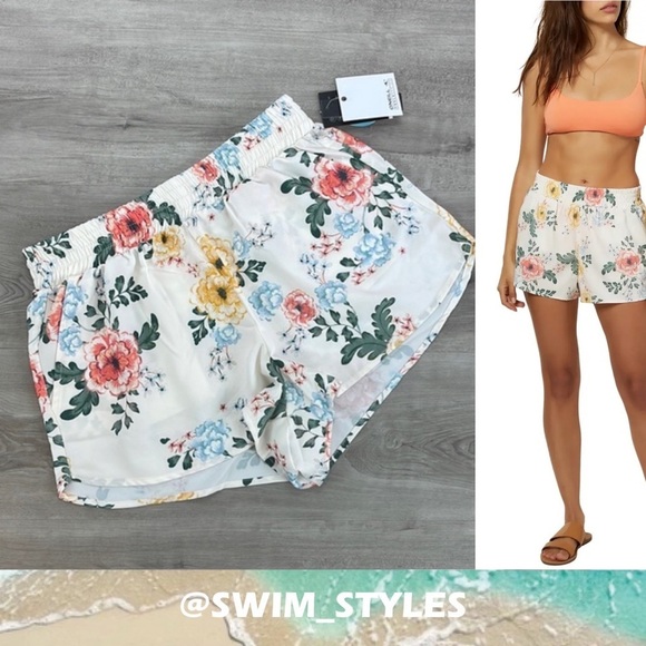 ☀️O’NIELL☀️ LANDING PRINTED SWIM BOARD SHORTS - Picture 1 of 13